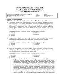 Memuat informasi berdasarkan pandangan atau opini penulis terhadap suatu karya atau produk. Penilaian Akhir Tahun Genap Kls Xi 5smt