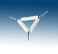 Clay Pipe Triangles Porcelain - MEDILAB