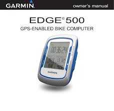 01628 Gps Enabled Bike Computer User Manual 2 Garmin