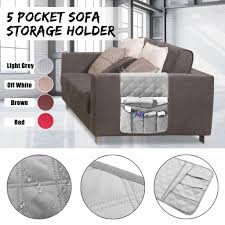 The milton greens stars darwin sectional sofa with storage and pull out bed adds space and comfort to your living room. Waterproof Pongeen Armchair Sofa Chair Storage 5 Pocket Holder Remote Control Phone Couch Organizer Buy At A Low Prices On Joom E Commerce Platform