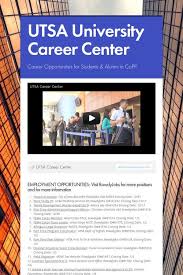 Utsa University Career Center University Career Career Opportunities