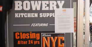 Bowery kitchen supplies showcases a vast assortment of kitchen and restaurant supplies. Bowery Kitchen Supplies Jeremiah S Vanishing New York