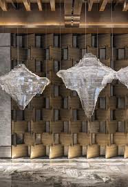 pin by 帝典斯灯饰科技有限公司 on a 接待区 commercial lighting design feature wall design art deco lamps