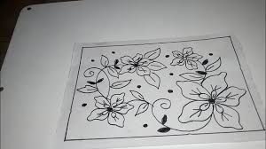 Keanekaragaman flora di indonesialah yang menyebabkan bunga menjadi inspirasi para pencipta motif batik. Cara Menggambar Batik Motif Bunga 18 Youtube