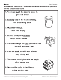 Are white kitchens outdated synonyms and antonyms worksheets 3rd. Synonyms Antonyms Printable Worksheets Activities For Kids