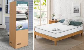 Queen mattress, avenco firm mattress queen size, 9 inch hybrid mattress queen in a box, ergonomic design with 5 zone pocket innerspring and breathable foam, back pain relief. Kmart Shoppers Are Obsessing Over Mattress In A Box With Hundreds Of Five Star Reviews Online Daily Mail Online
