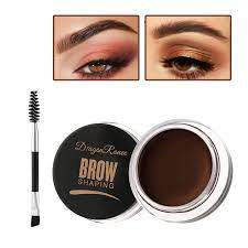 Amazon.com : Eyebrow Pomade Brow Gel Pomade,Long Lasting Waterproof and  Enhancers Eyebrow Soft Smooth,Eyebrow Makeup Gel with Eyebrow Brush for  Girls and Women-Dark Brown : Beauty & Personal Care