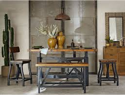 From tables, chairs, and stools to china cabinets and buffets, the company's selection helps meet dining needs. Art Van Furniture Industrial Dining Room Industrial Dining Room Detroit By Art Van Furniture Houzz