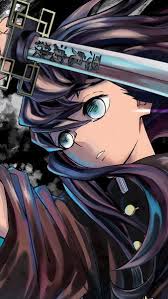 muichiro tokito kimetsu no yaiba 4k 3840x2160 1920x1080 2160x3840 1080x1920 wallpaper オタクアート アニメ 作画 iphone 壁紙 アニメ