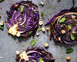 Rosted Red Cabbage The Delicious Plate Recipe Cabbage Roasted Red Cabbage Red Cabbage