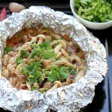 Roasted Beech Mushrooms - China Sichuan Food