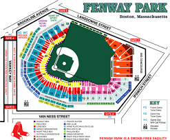 fenway park boston ma seating chart view