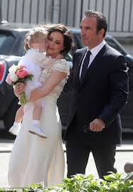 Join facebook to connect with nathalie pechalat and others you may know. Oscar Winner Jean Dujardin Marries Nathalie Pechalat Celebrity Weddings Wedding Dresses Bridesmaid Dresses