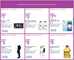 Costco Canada Weekly More Savings Coupons Flyers For Quebec January 13 19 Hot Canada Deals Hot Canada Deals