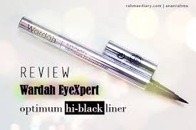 Wardah Eyexpert Optimum Hi Black Liner Rahma Diary