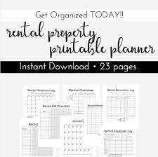 Printable Planner For Rental Property Management Vacation Rental House Property Manager Airbnb Airbnb Host Airbnb Printable Insert Pdf Rental Property Management Rental Property House Rental
