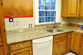 How to safely remove granite countertop step one: Kitchen Reno Removing Our Sink Our Old Granite Counters Young House Love