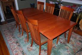 Our more formal, traditional options include our cherry wood dining tables, full cherry wood dining sets and our cherry wood dining room chairs. Auction Ohio Dining Table And Chairs
