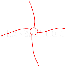 How to draw a ninja star ( shuriken) in easy steps for children, kids, beginners lesson.tutorial of drawing technique. How To Draw A Ninja Star Step By Step Drawing Guide By Dawn Dragoart Com