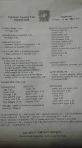 כתובת מקומית ‪13 jalan semangat‬, 46100. Coliseum Country Cafe Here Is Our Breakfast Menu We Also Run Specials Like Pork Tenderloin Banana Pancakes Pecan Waffles Etc Facebook