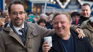 Kommissar frank thiel (axel prahl, l) und prof. Tatort Jahr 2019 Thiel Und Boerne Blodeln Dreimal Einer Pausiert Stern De