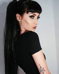 Found On Bing From Www Pinterest Com Black Hair Bangs Thick Hair Styles Long Black Hair