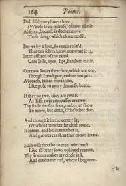 1633 Edition Of A Valediction Forbidding Mourning Metaphysical Poetry Love Poems Wedding John Donne