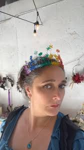 Rainbow tiara