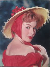 Do you know who she is? This woman in the picture is Jeanne Crain, she is a  same woman here, she is a actress, I loved her couple movies of Jeanne is