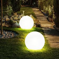 Denn sonst könnte feuchtigkeit ins innere der solarlampen. Etc Shop Led Gartenstrahler 2x Led Solar Aussen Steck Kugel 20cm Leuchten Garten Rasen Wiese Blumenbeet Beleuchtung Erdspiess Lampen Online Kaufen Otto