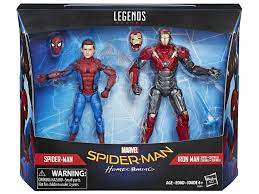 Yes, when robert downey, jr. Spider Man Homecoming Marvel Legends Spider Man Iron Man Sentry Two Pack
