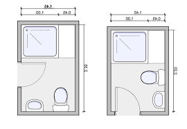 The bathroom is hidden off the kitchen, with a white sink, an oval shaped mirror with toilet. Small Bathroom Design Floor Plans Bathroom