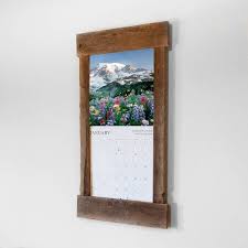 Rustic Barn Wood Calendar Frame Calendar Holder Reclaimed Etsy In 2020 Wood Calendar Framed Calendar Wood Calendar Holder
