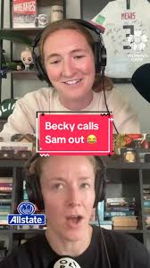 “I STRONGLY DISAGREE.” 😂 Becly Sauernrunn calls Sam Mewis out