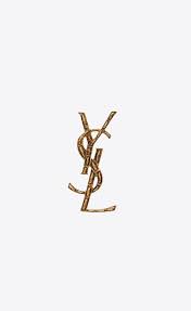 4.50 out of 5 stars (68 reviews) yves saint laurent. Opyum Ysl Brosche Mit Krokostruktur In Gold Saint Laurent Osterreich Ysl Com