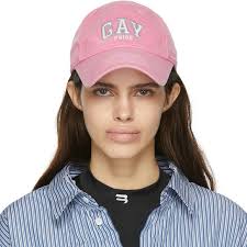 Balenciaga Gay Pride 2021 Twill Cotton Velcro Snapback Trucker Baseball Cap  Hat