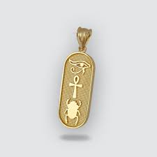 Ancient Egyptian Eye Of Horus Ring 18K Gold - Egypt7000