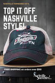 Black Nashville Tn Trucker Hat Nashvillesouvenirs Com Trucker Hat Tennessee Hat Trucker