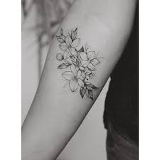 Black And White Cherry Blossom Thigh Tattoo Cherry Blossom For Milly Thanks For Being So Chill Blackworkerssubmission Blxckink Blacktattooart Cherr Foot Tattoos Body Art Tattoos Flower Thigh Tattoos