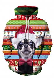 Peanuts christmas christmas cartoons noel christmas christmas quotes christmas humor cartoon dog dog cartoons goth music jokes images funny dogs dog training happy halloween. 3d Lovely Cartoon Christmas Dog Pattern Long Sleeve Color Block Unisex Hoodie Takeluckhome Com