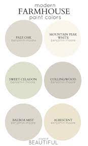 See more ideas about house colors, house painting, paint colors for home. Modern Farmhouse Color Palette Best Paint Colors For Modern Farmhouse Via A Burst Of Beautiful Farm House Colors Farmhouse Paint Paint Colors For Home