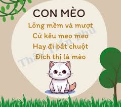 Bài thơ con mèo