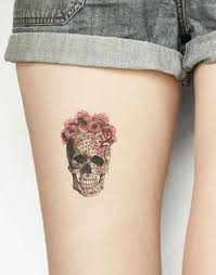 The art of tattooing is one of the oldest traditions that have been going through. Arm Small Skull And Rose Tattoo What S New