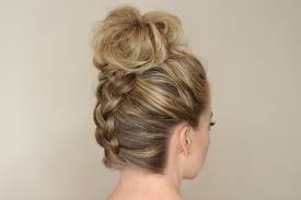 Go dutch with your next braided hairstyle. Casual Double Dutch Braid Bun Hairstyle Thelatestfashiontrends Com