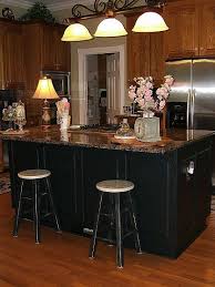 Painting An Oak Island Black Black Kitchen Island Painted Kitchen Island Tuscan Kitchen