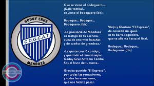 Jun 01, 2021 · la municipalidad de godoy cruz fue una de las primeras en prohibir la comercialización, transporte y venta de pirotecnia mediante la ordenanza 6740/17. Hino Do Godoy Cruz Mendoza Arg Youtube