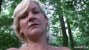 Old Woman talk to Real Amateur Sex by Young Guy next door in Forest -  XNXX.COM