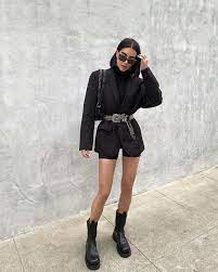 Its Almost Winter But Style Girls Are Not Ditching Cycling Shorts Almost Cycling Ditching Girls Shorts S Fashion Fashion Inspo Outfits Black Girl Fashion