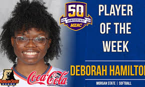 MEAC Announces Weekly Softball Honors, presented by Coca-Cola