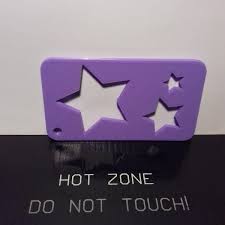 3d drawings are more of a complete process than 2d designs. 3d Printed Star Shape Drawing Stencil By Gadget Print Pinshape